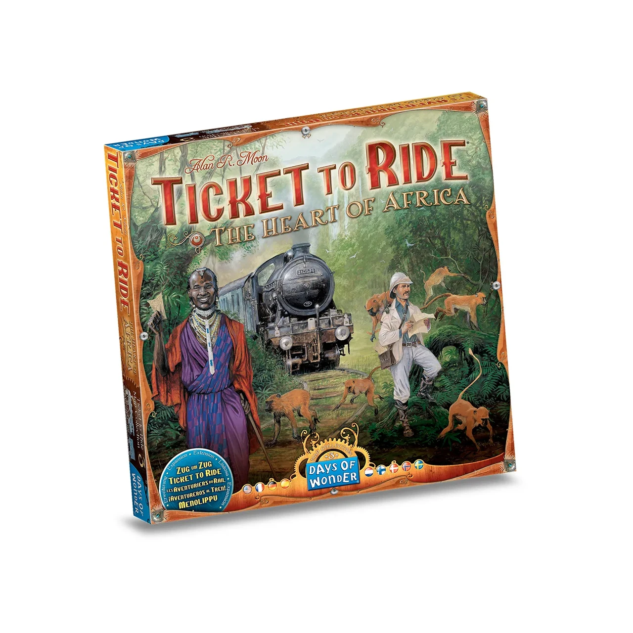 Настольная игра Ticket to Ride: Heart Of Africa (дополнение)