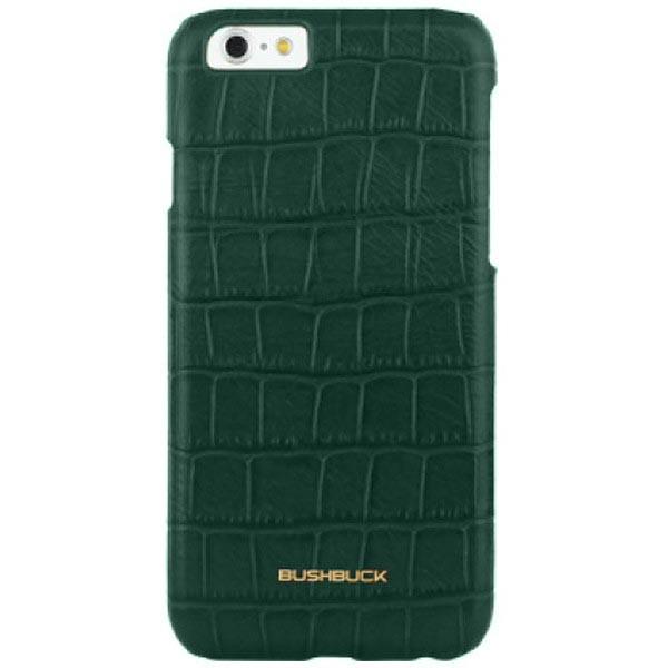 Кожанный чехол накладка Bushbuck Caiman for iPhone 6/6S, Green