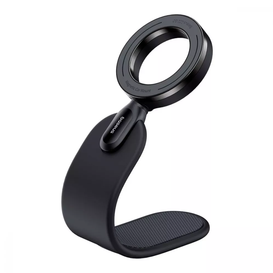 Держатель автомобильный BASEUS C02 Go Series Magnetic Car Phone Mount Черный - фото 4