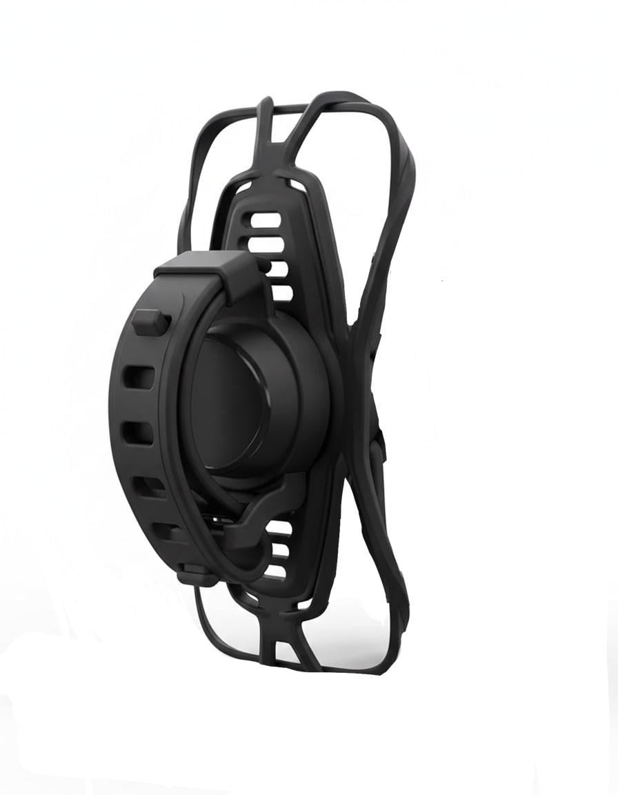 Тримач для телефону на велосипед JOYROOM силіконовий антивібраційний 360° Чорний (0394)