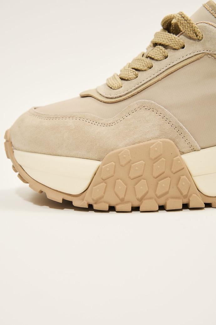 Кроссовки женские LONZA 184354 р. 39 Бежевый (17358_39) - фото 4