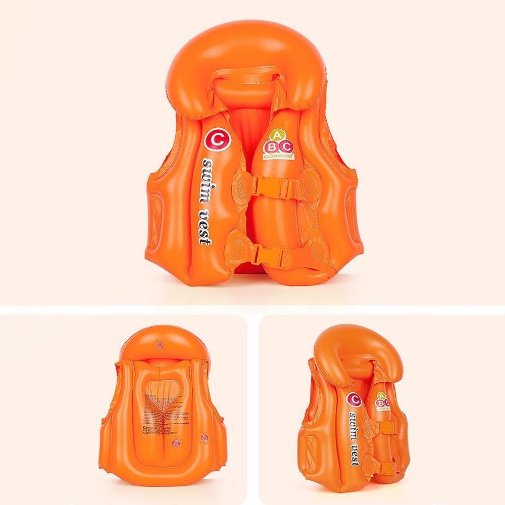 Надувний жилет для плавання для дітей Wave 45 см Помаранчевий (52-пом-BT-6525-M) - фото 7 Надувний жилет для плавання для дітей Wave 45 см Помаранчевий (52-пом-BT-6525-M) - фото 7