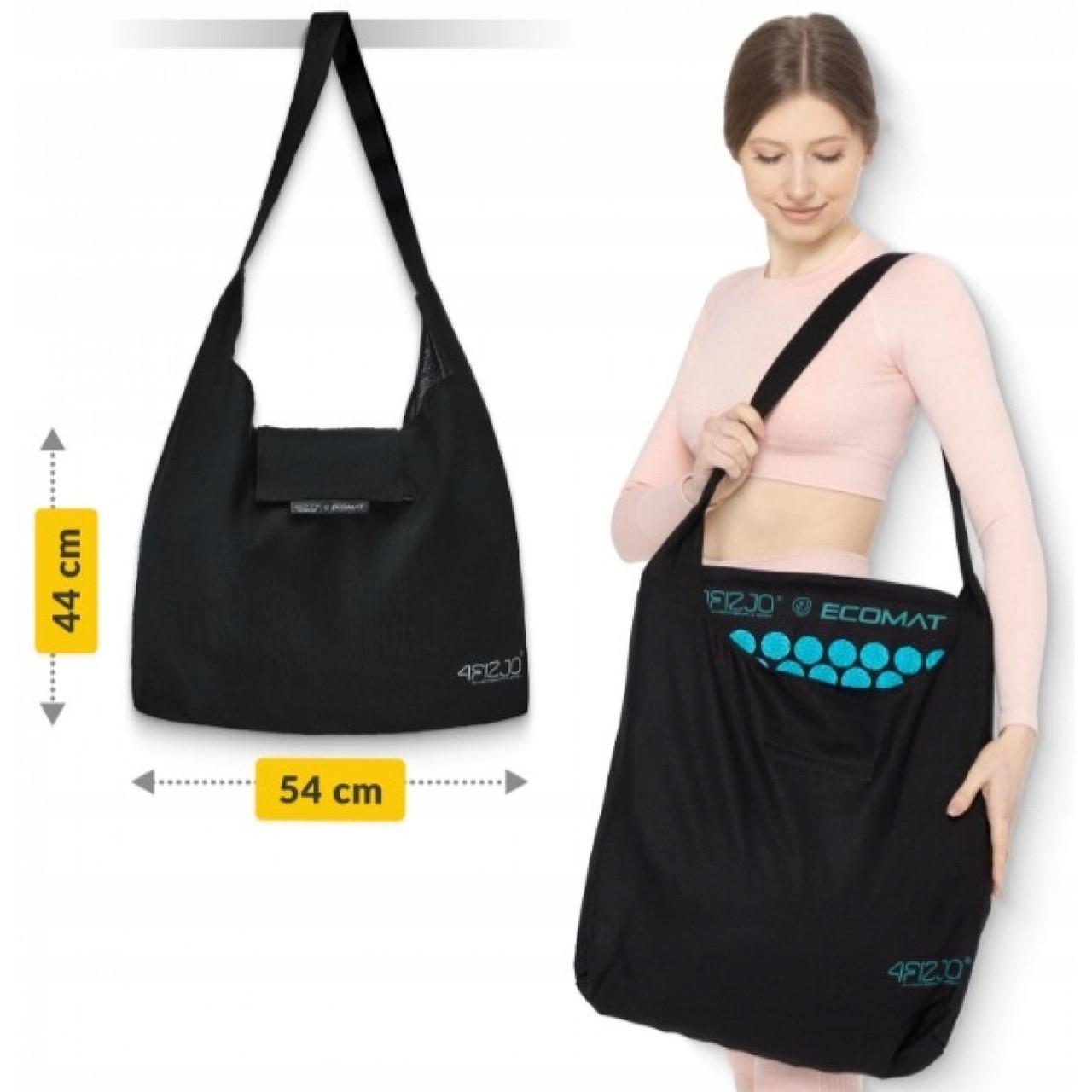 Коврик акупунктурный с подушкой 4fizjo Eco Mat XL Аппликатор Кузнецова Black/Blue (P-5907739317452) - фото 5 Коврик акупунктурный с подушкой 4fizjo Eco Mat XL Аппликатор Кузнецова Black/Blue (P-5907739317452) - фото 5