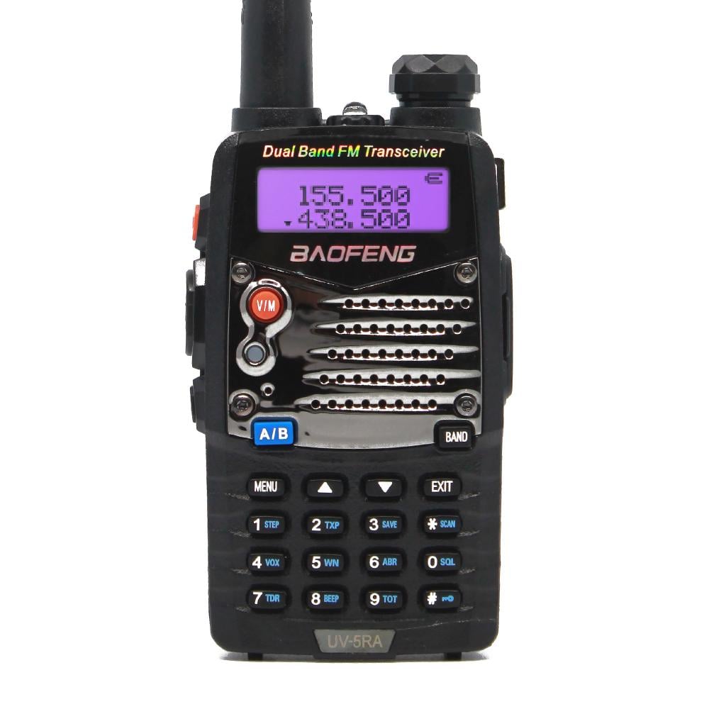 Рація двухдіапазонна Baofeng UV-5RA UHF/VHF 5 Вт 1800 мАг