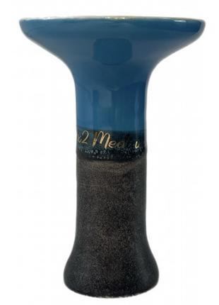 Чаша 2x2hookah Graphit Phunnel M в глазури Голубой (482002409)