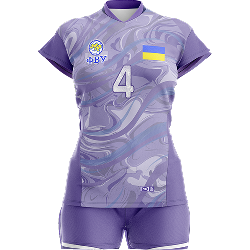 Волейбольна форма жіноча S Ліловий (88202404)