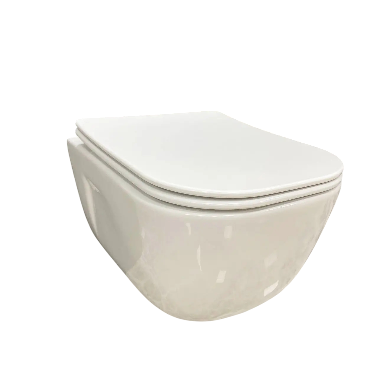 Унитаз подвесной VBI Lido безободочный 500x370 мм Белый (RM-VBI-020500)