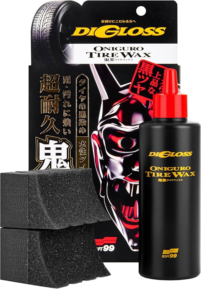 Чернение для шин SOFT99 DiGloss Black Devil Tire Wax глянцевый эффект (3080426145)