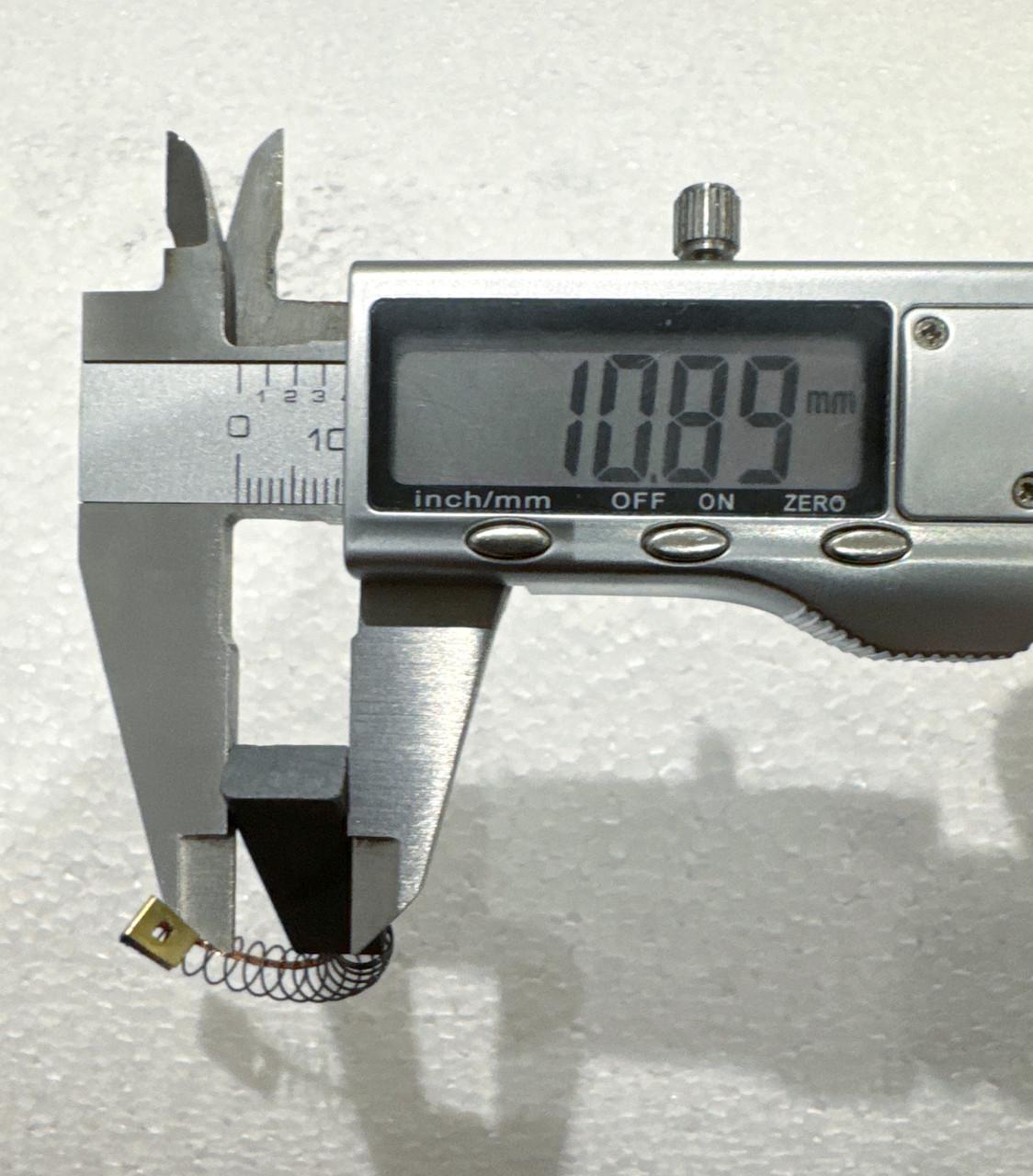 Угольные щетки для пылесоса/стиральной машинки пружина-скоба 6х11 см (В086) - фото 4