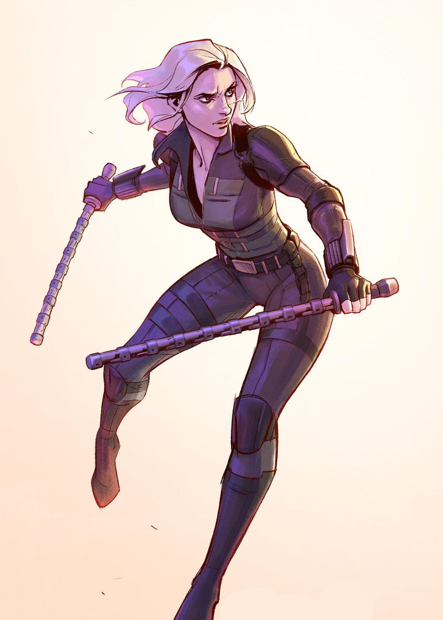 Картина GeekLand Black Widow (BW.09.013)