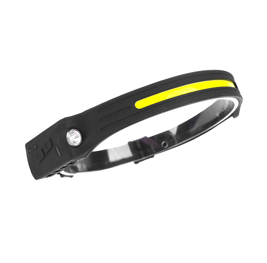 Налобный фонарь BL G28 XPE+COB с сенсором (30328) - фото 2