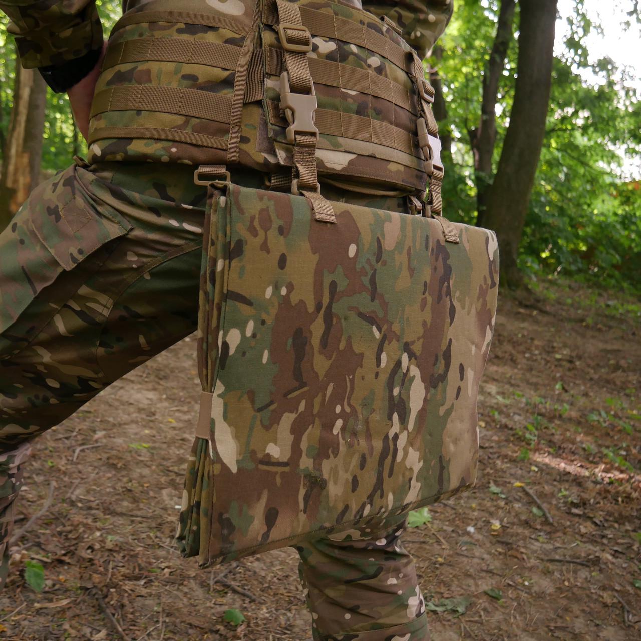 Каремат чотирисекційна Kiborg П-4 п'яточка кордура Мультикам (2139891986) - фото 10 Каремат чотирисекційна Kiborg П-4 п'яточка кордура Мультикам (2139891986) - фото 10