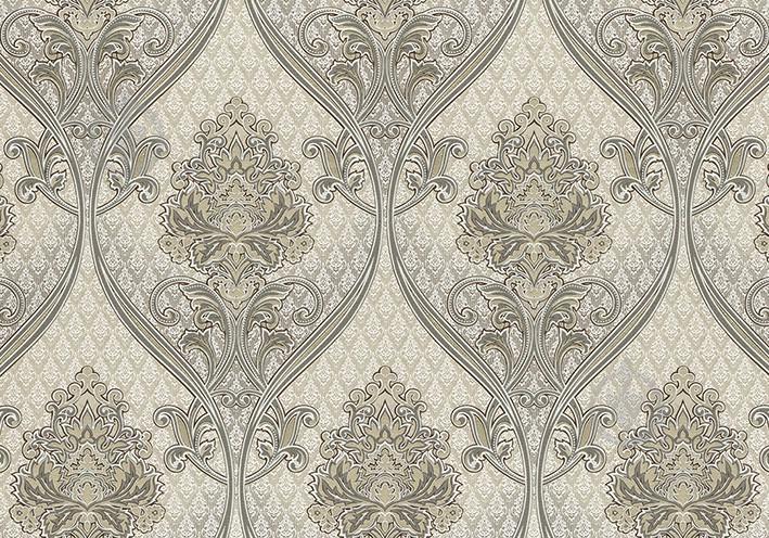 Обои Lanita виниловые на флизелиновой основе  ДХV-1-1124  Синай декор (оливковый) фл.обои Винил (1,06х10,05м.)