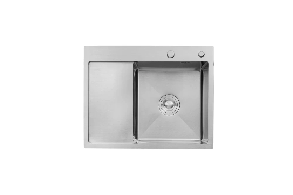 Мойка для кухни Kroner KRP Gebürstet 6350RHM 3,0/1,0 мм (373981)