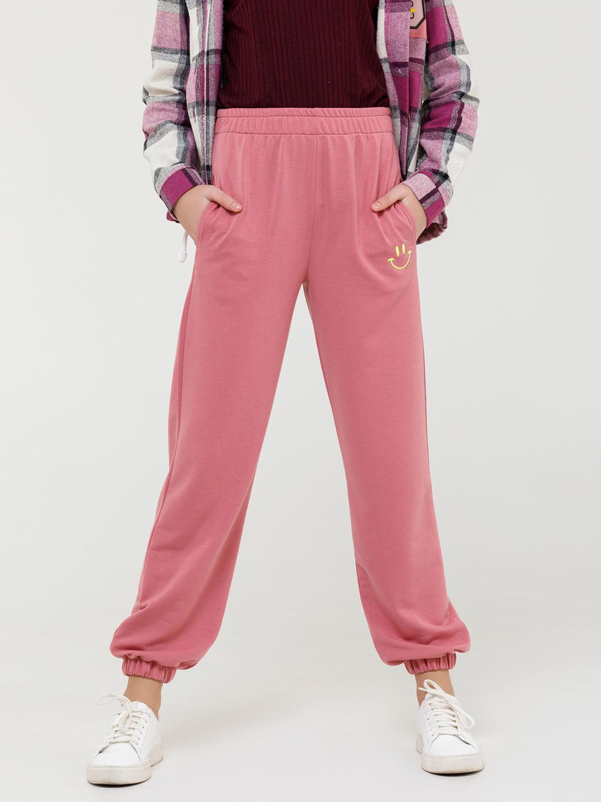 Детские спортивные штаны ISSA Plus 146 розовый CD-418 Детские спортивные штаны ISSA Plus 146 розовый CD-418