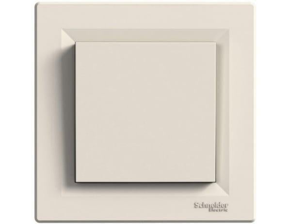 Заглушка Schneider Electric Asfora с рамкой Кремовый (00000015457)