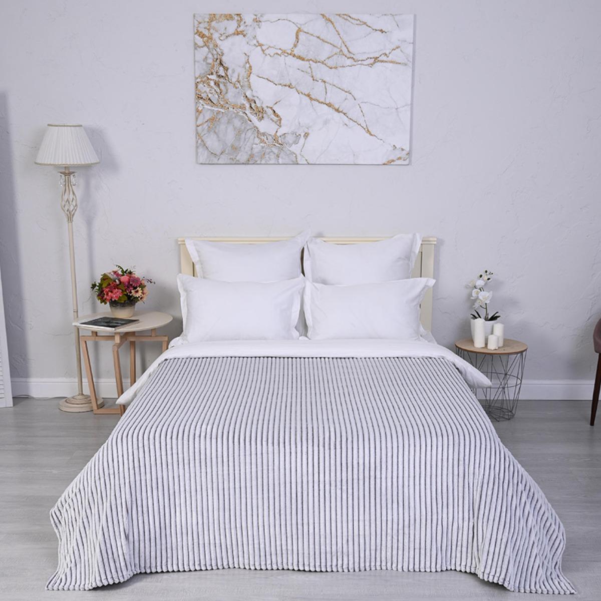 Плед Koloco Королевский шарпей полуторный 150х200 см (37266)