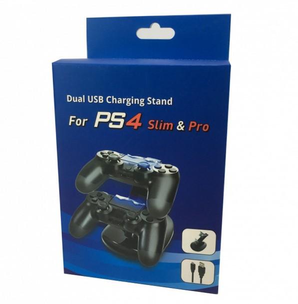 Зарядная подставка для PS4 UKC World Game Charging Stand для двух джойстиков (VP-509) - фото 6