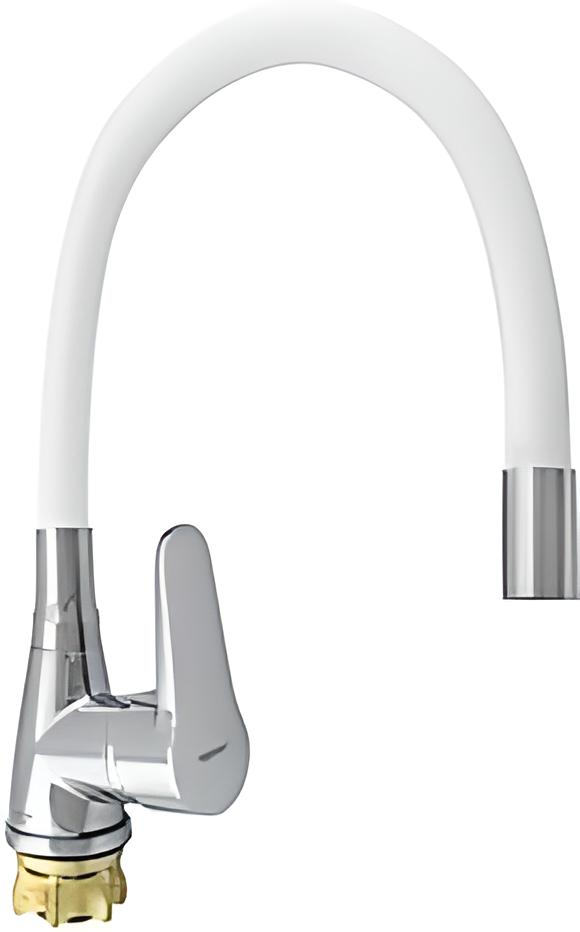 Смеситель для кухни Wezer SOP4-R045 White (29619)