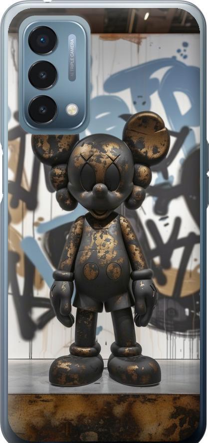 Чехол на OnePlus Nord N200 Bronze kaws v2 (6098u-2384-42517)