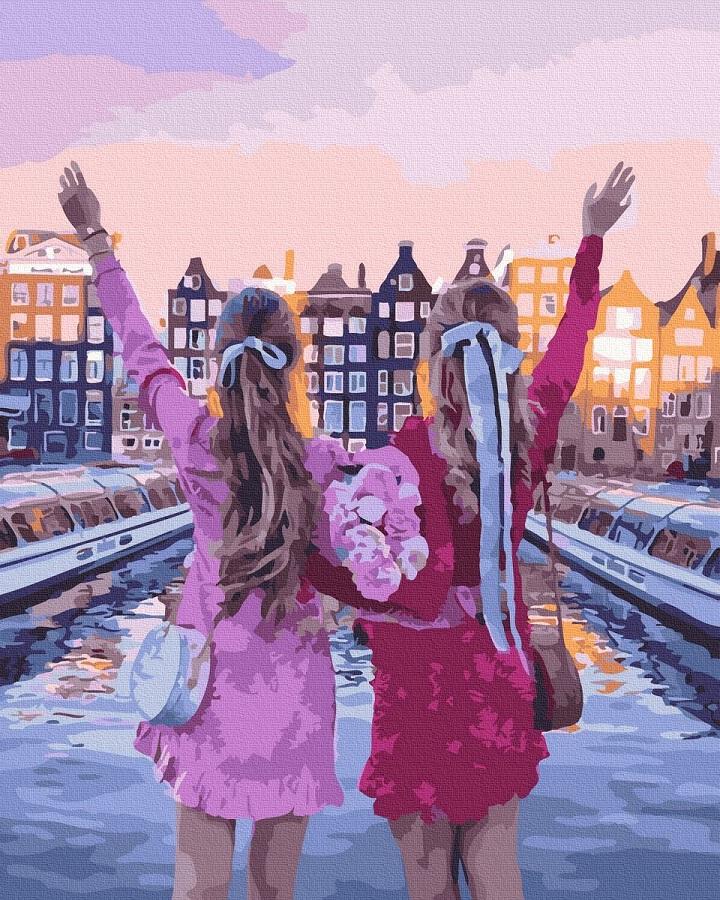 Картина по номерам Женская дружба (GX40859)