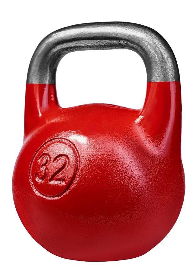 Гиря чавунна цільна 32 кг Червоний (9676790) - фото 1 Гиря чавунна цільна 32 кг Червоний (9676790) - фото 1