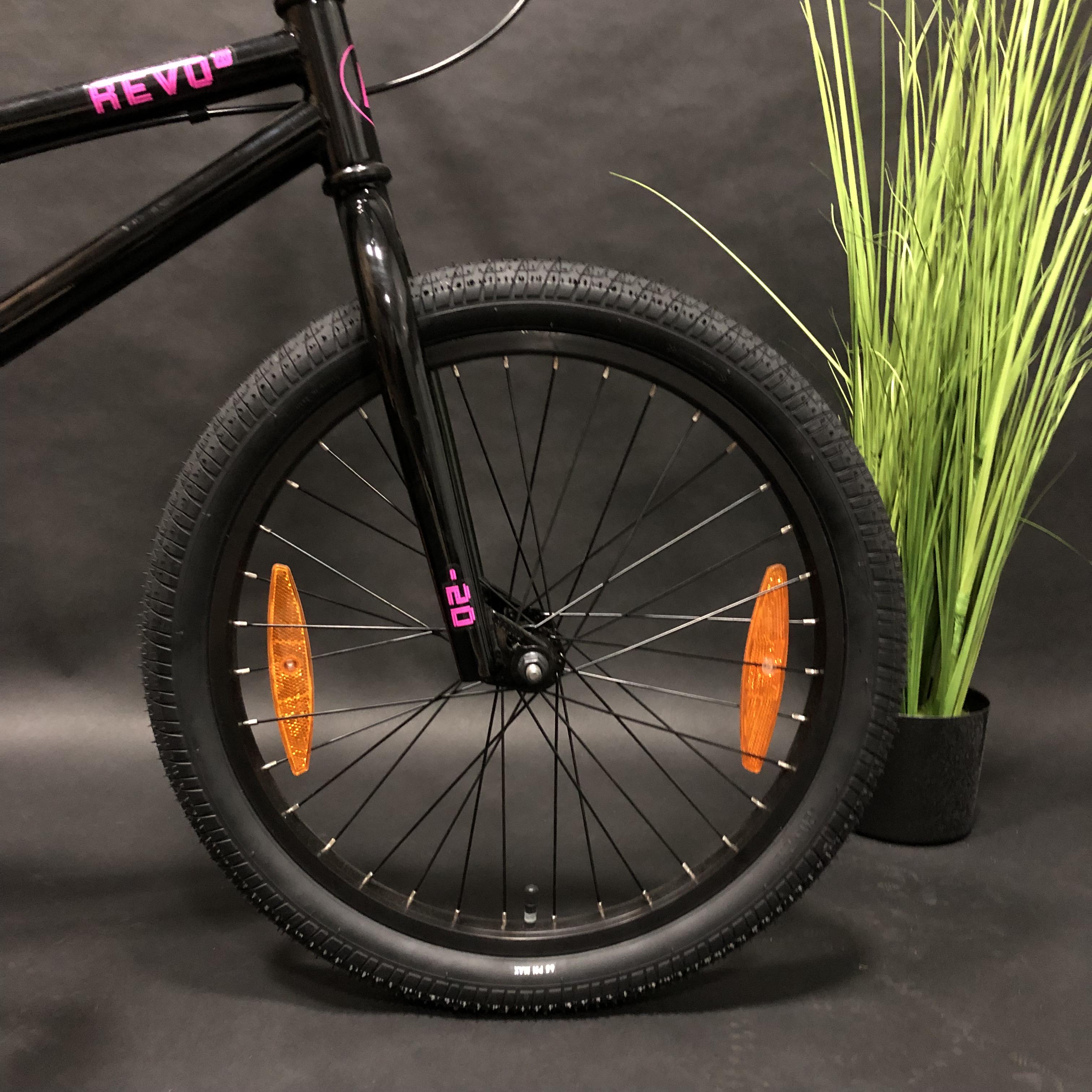 Велосипед BMX Radio Revo 20" рама 20,4" Черный глянцевый с розовым - фото 8