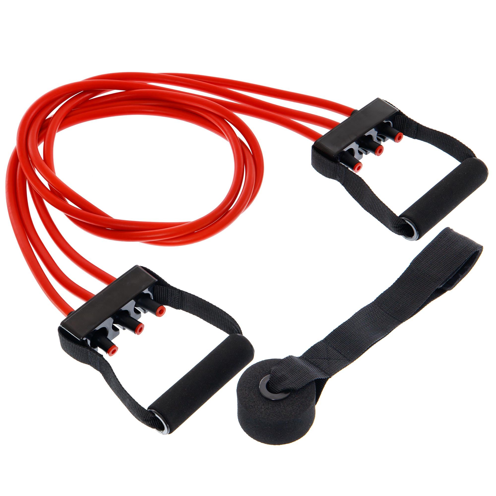 Еспандер трубчастий SP-Resistance Band з ручками з дверним фіксатором 30LB (8021-30-170) Еспандер трубчастий SP-Resistance Band з ручками з дверним фіксатором 30LB (8021-30-170)