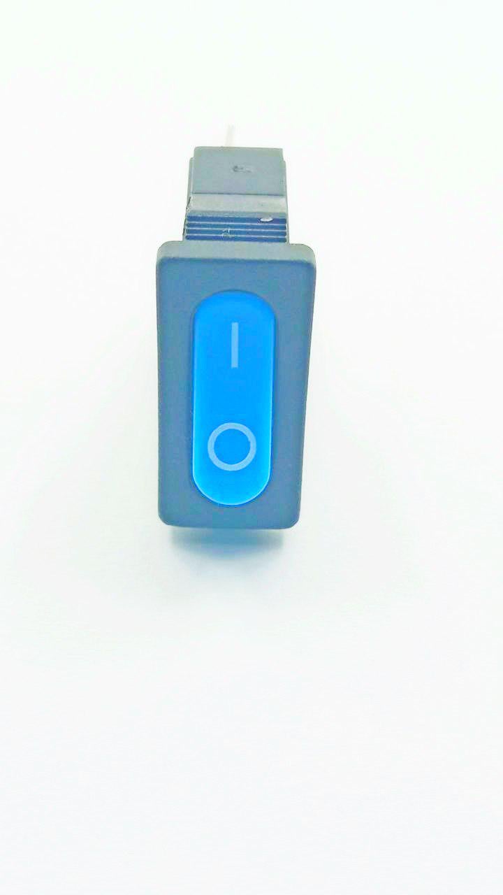 Перемикач Daier KCD1-12-101 ON-OFF 2pin 6A 250V Синій (34920)
