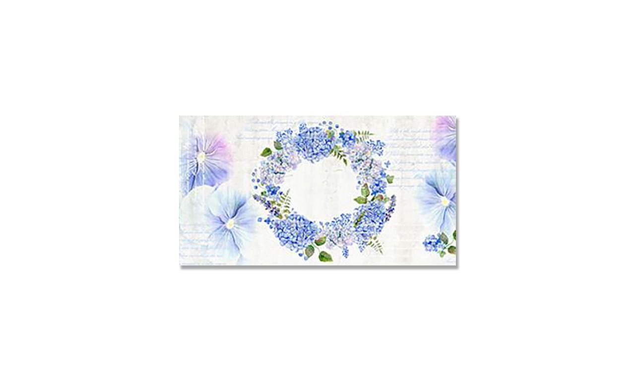 Наклейка виниловая на стол Zatarga Венок из полевых цветов 650х1200 мм (1289776801)