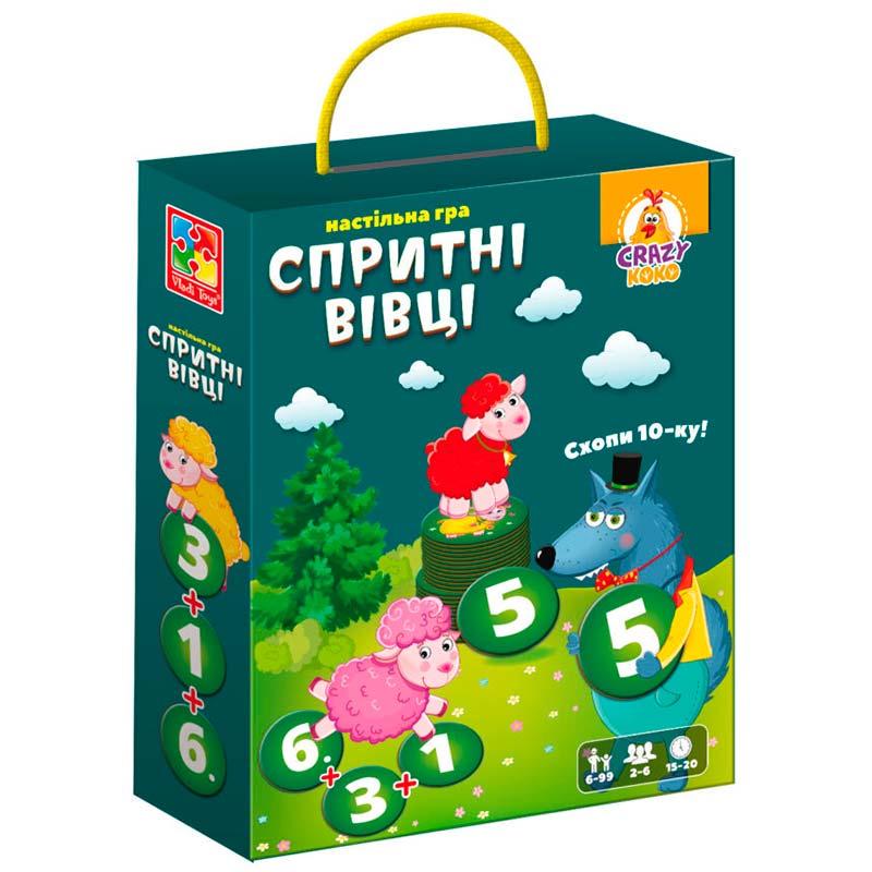 Настольная игра Ловкие овцы. Схвати десятку! Vladi Toys VT8033-07 (31156038)