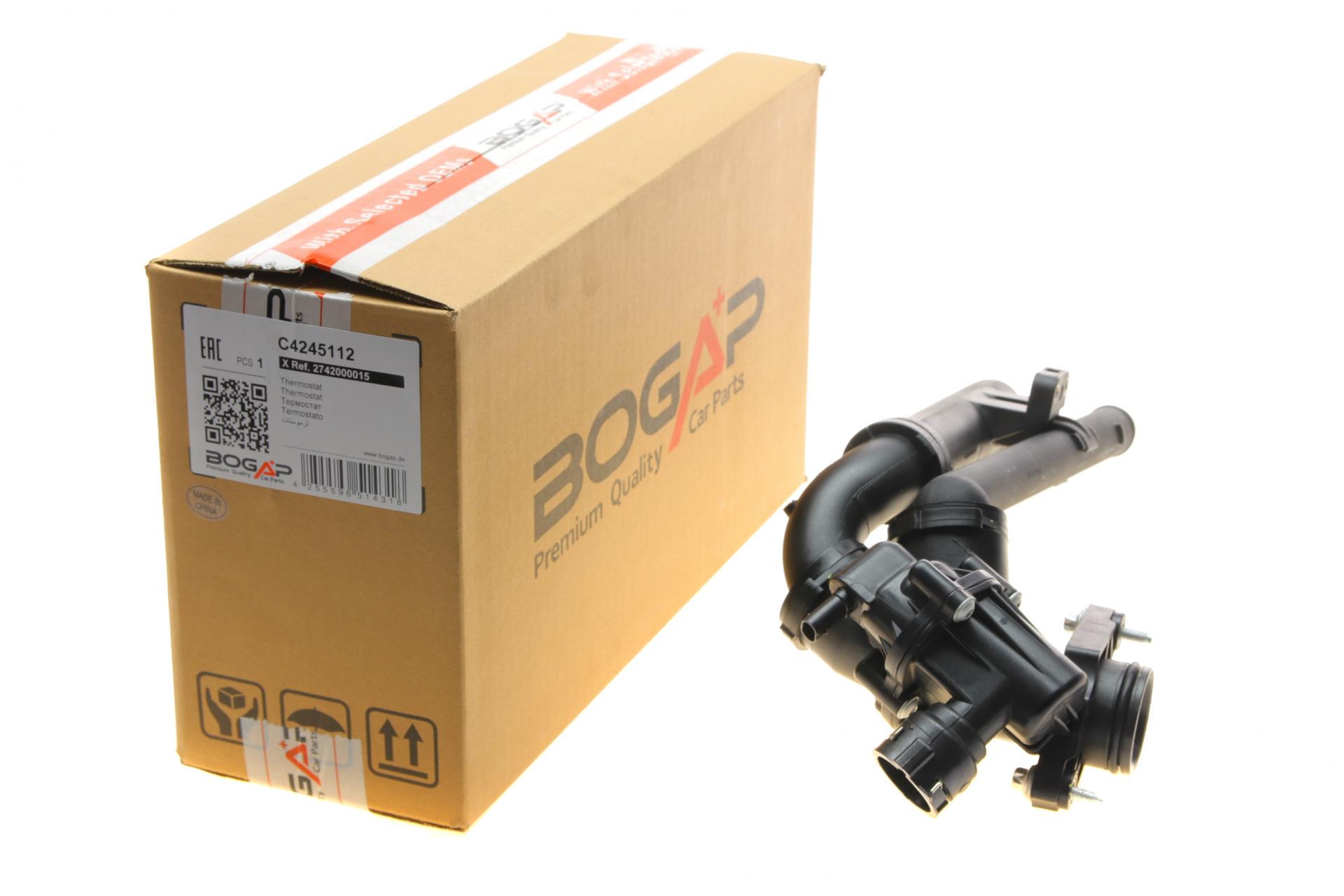 Термостат BOGAP для MB C-class W204/W205/E-class W212/W213 08- C4245112