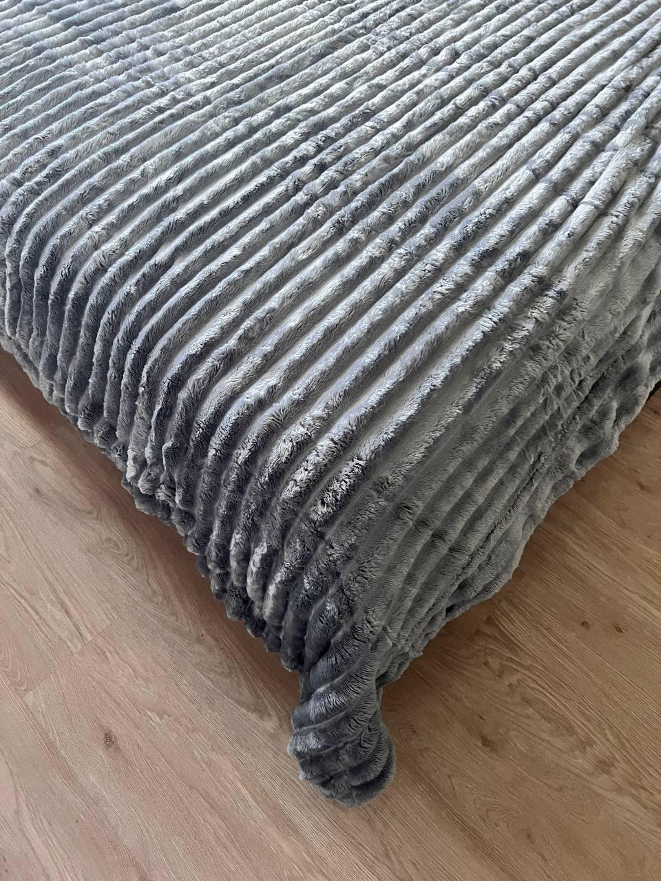 Плед плюшевый 200х220 см Серый (Д-al-sh-ovEV-006) - фото 8 Плед плюшевый 200х220 см Серый (Д-al-sh-ovEV-006) - фото 8