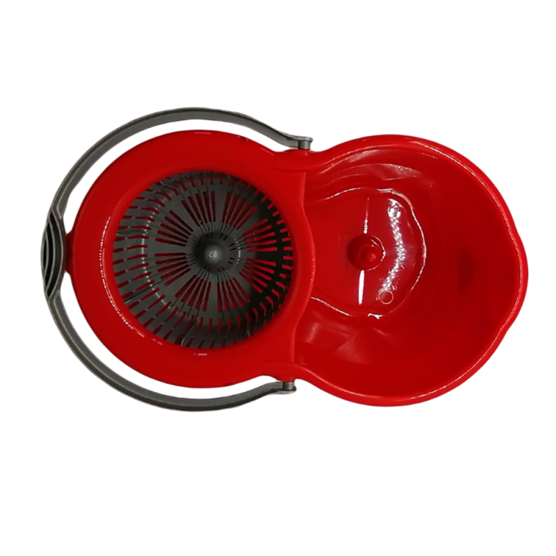 Набор для уборки Planet Spin Mop Mini 14 л Красный (12514) - фото 3 Набор для уборки Planet Spin Mop Mini 14 л Красный (12514) - фото 3