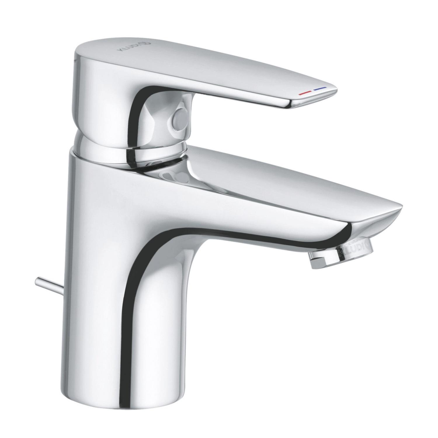 Смеситель для умывальника Kludi PureSolid 343820575 однорычажный Хром (168115)