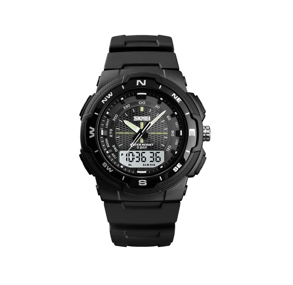 Наручний годинник Skmei 1454BKWT Black/White