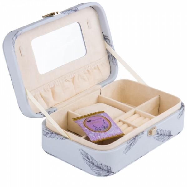 Скринька для прикрас Перо 22 см (062365) - фото 2 Скринька для прикрас Перо 22 см (062365) - фото 2