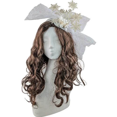 Шляпка Seta Decor Леди снежинка (18-1077WT)