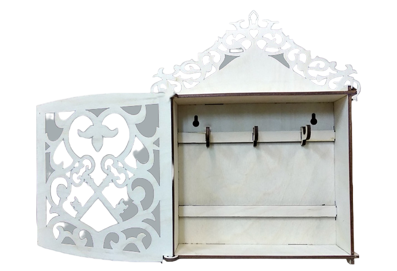 Ключница DecorWood из дерева 17х20 см