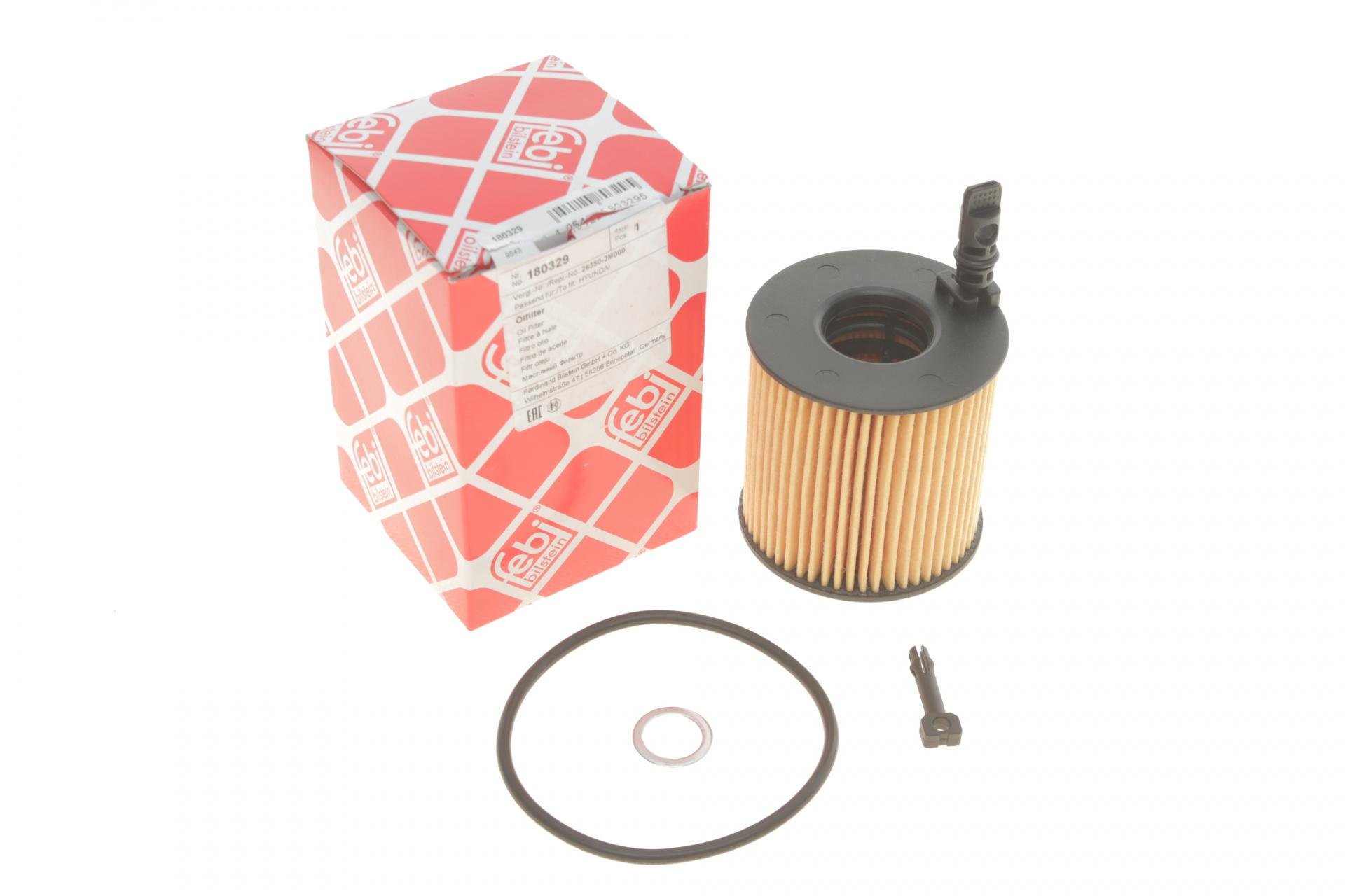 Фильтр масляный FEBI BILSTEIN для Hyundai Accent/Tucson 1,6 TGDi/1,5/1,6 17- (180329)