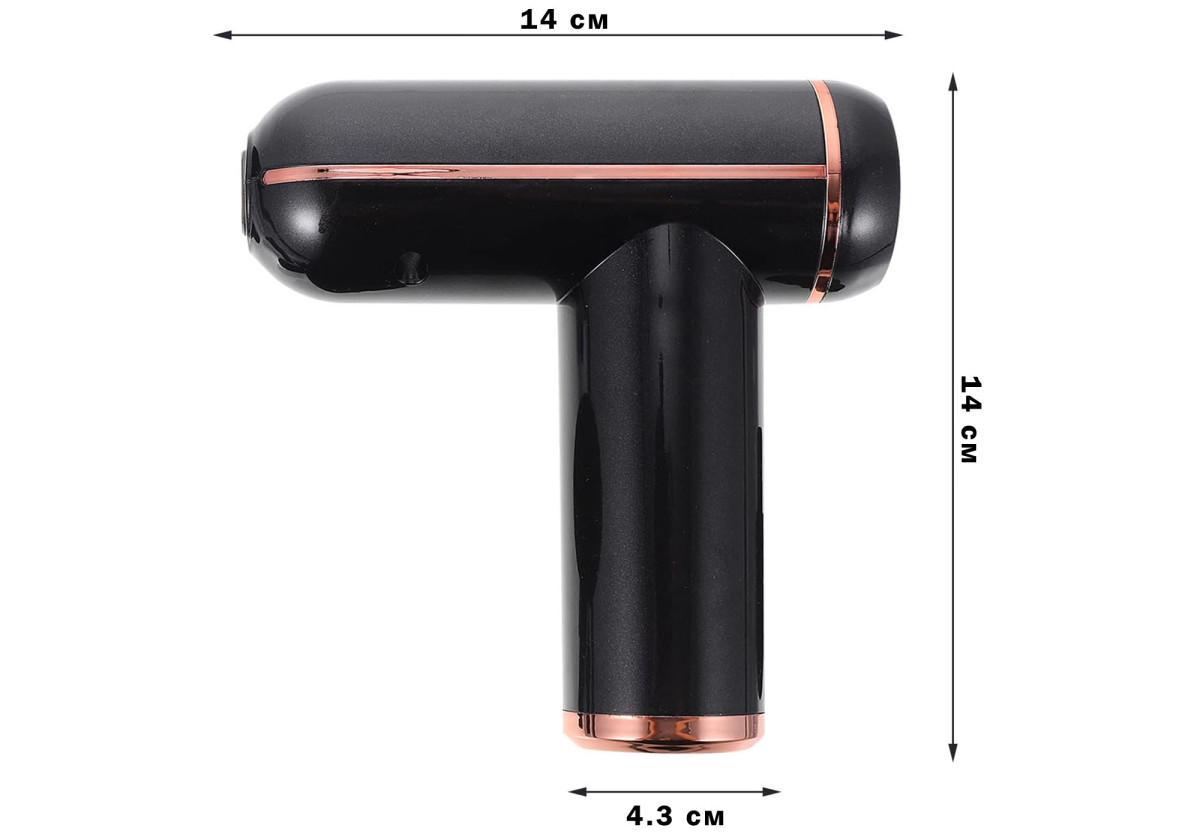 Массажный пистолет EasyFit Impact для тела с 4 насадками (EF-2071) - фото 4