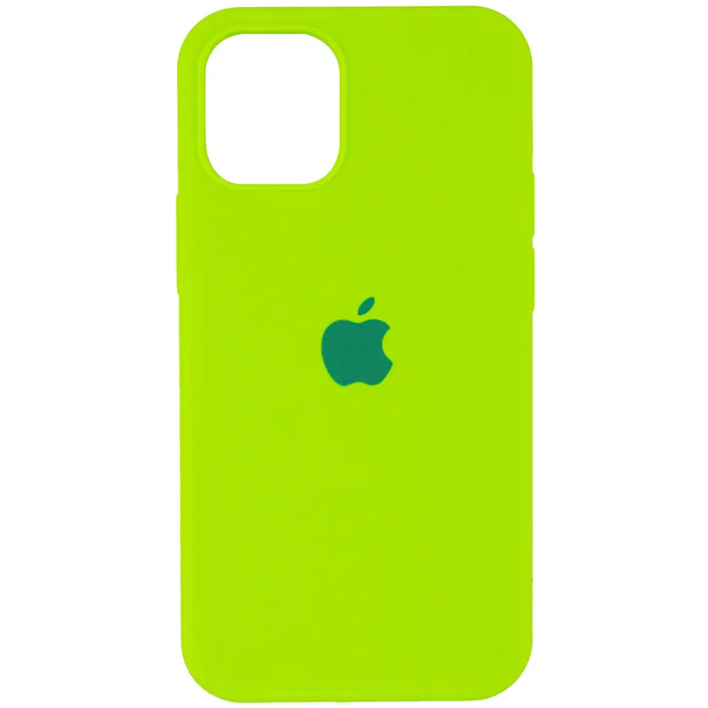 Оригінальний силіконовий чохол на Apple Iphone 13 Neon Green