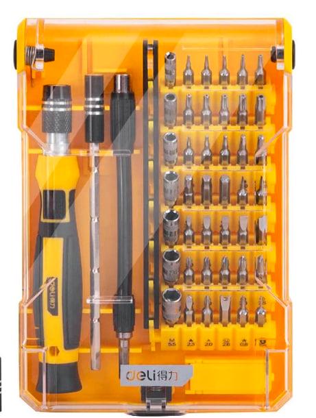 Набiр iнструментiв Deli Tols DL1045D 45 пр. (2595664018)
