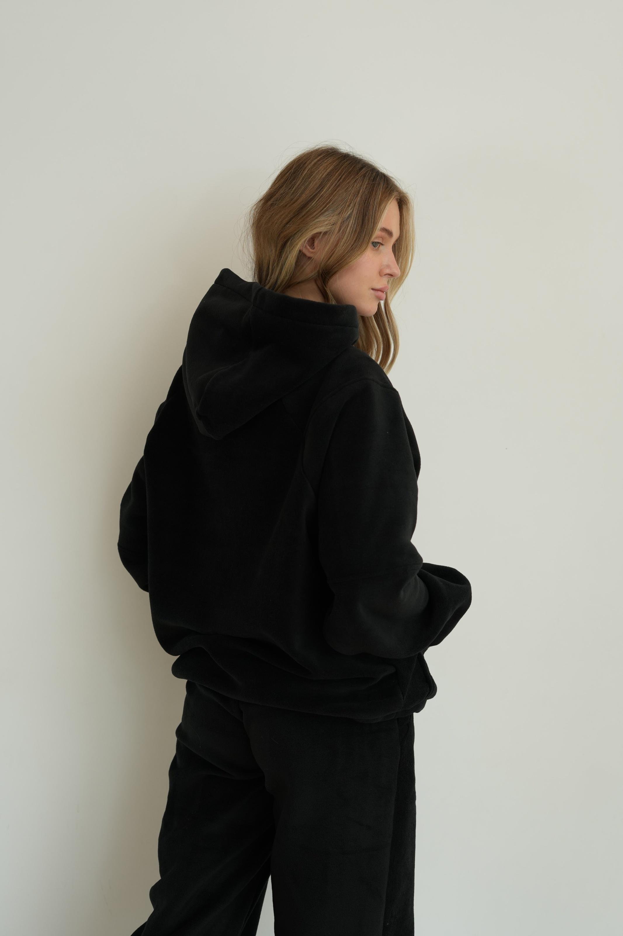 Костюм флісовий BASE L/XL Чорний (10201LXL) - фото 8 Костюм флісовий BASE L/XL Чорний (10201LXL) - фото 8