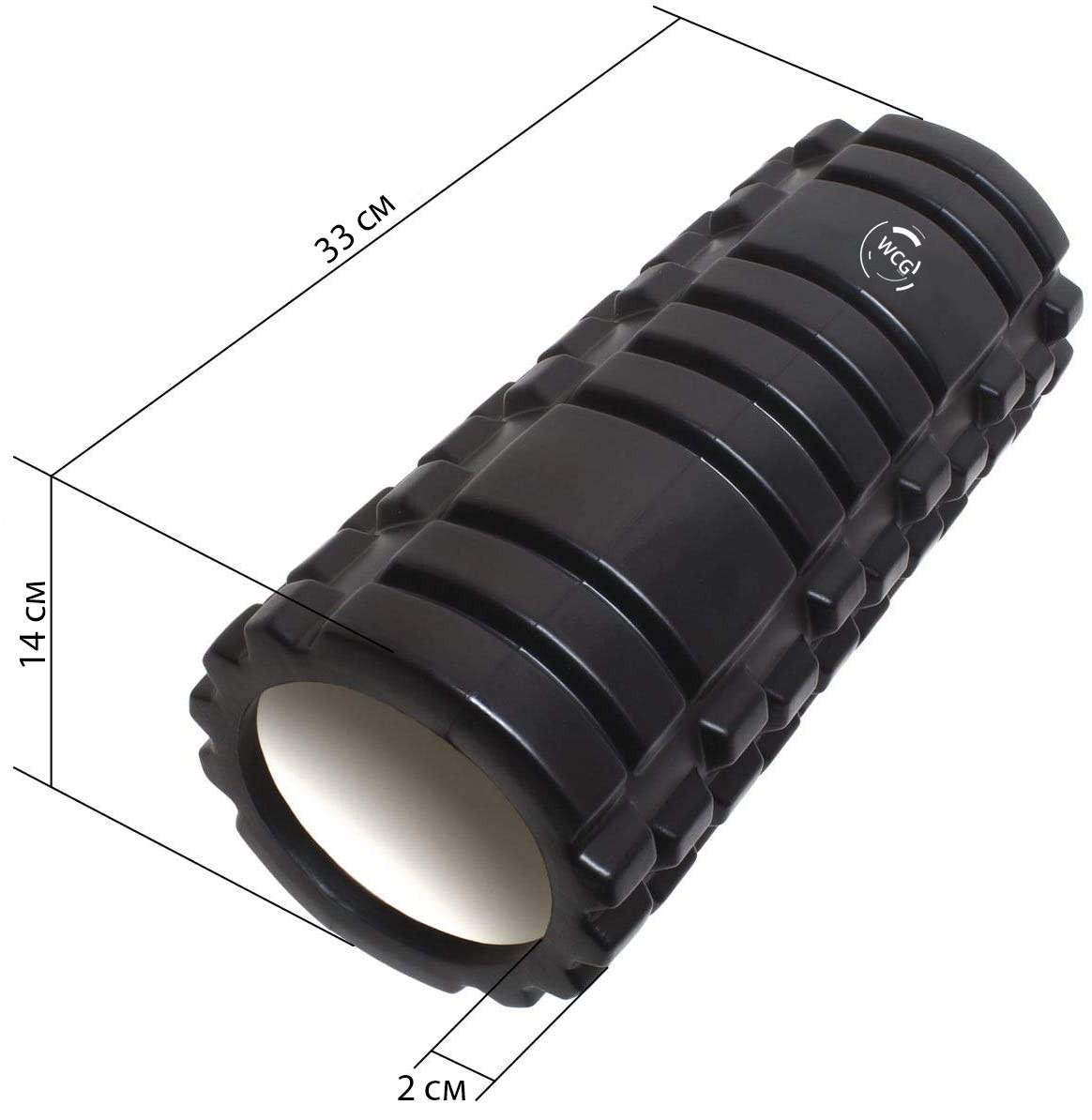 Масажний ролер-валик WCG K1 для спини/йоги та фітнесу Зелений (K1.1(g)) - фото 2 Масажний ролер-валик WCG K1 для спини/йоги та фітнесу Зелений (K1.1(g)) - фото 2