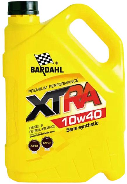 Моторное масло Bardahl XTRA A3/B4 SN/CF 10W-40 5 л (34133)