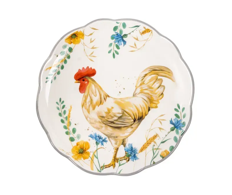 Тарілка фарфорова Farm Collection 20 см (858-0178)