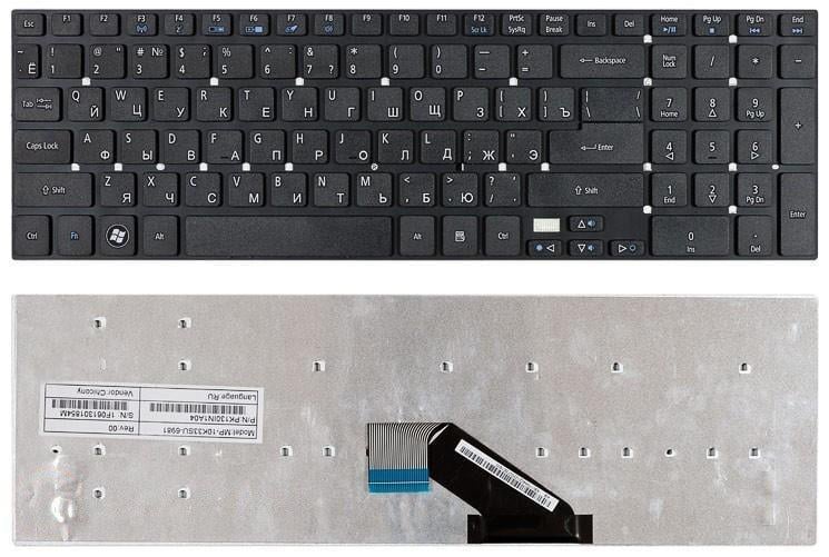 Клавиатура для ноутбука Acer Aspire 5755/5755G/5830/5830G/5830T/5830TG/E5-571 Black