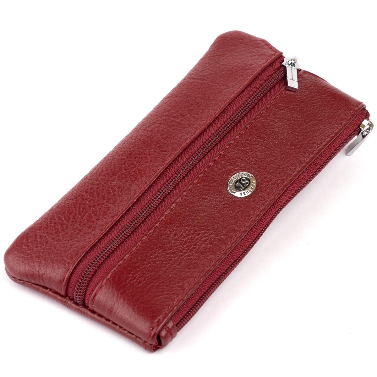 Кошелек ST Leather 19352 натуральная кожа Бордовый (47288)