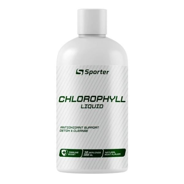 Комплекс для пищеварения Sporter Chlorophyll Liquid 300 мл 30 порций Natural Mint Flavor (000027356) Комплекс для пищеварения Sporter Chlorophyll Liquid 300 мл 30 порций Natural Mint Flavor (000027356)